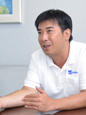 CS統括部 CS一課 主任 清水 覚 氏