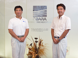株式会社荏原フィールドテック 清水 氏（左）田口 氏（右）