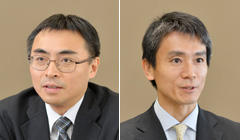 リスク統括部 オペレーショナルリスクグループ グループ長　滝沢 聡康 （上） リスク統括部 オペレーショナルリスクグループ　児玉 辰彦（下）