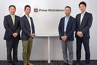 （左から）重清 太郎氏、佐藤 伸剛氏、中藤 謙一氏、佐藤 友哉氏
