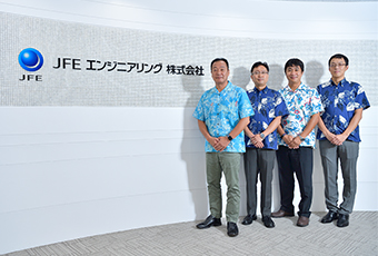 （左から）小山 建樹 氏、小嶋 浩史 氏、小林 義孝 氏、玉川 耕介 氏