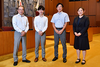 （左から）田口 繁治 氏、吉田 亮太 氏、川村 満 氏、澁谷 弥生 氏