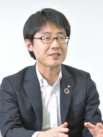 個人業務推進部 コンサルティング推進チーム 調査役 末吉 健太郎 氏