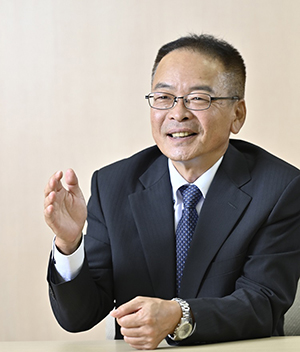 知的財産部 部長 松本 和久氏