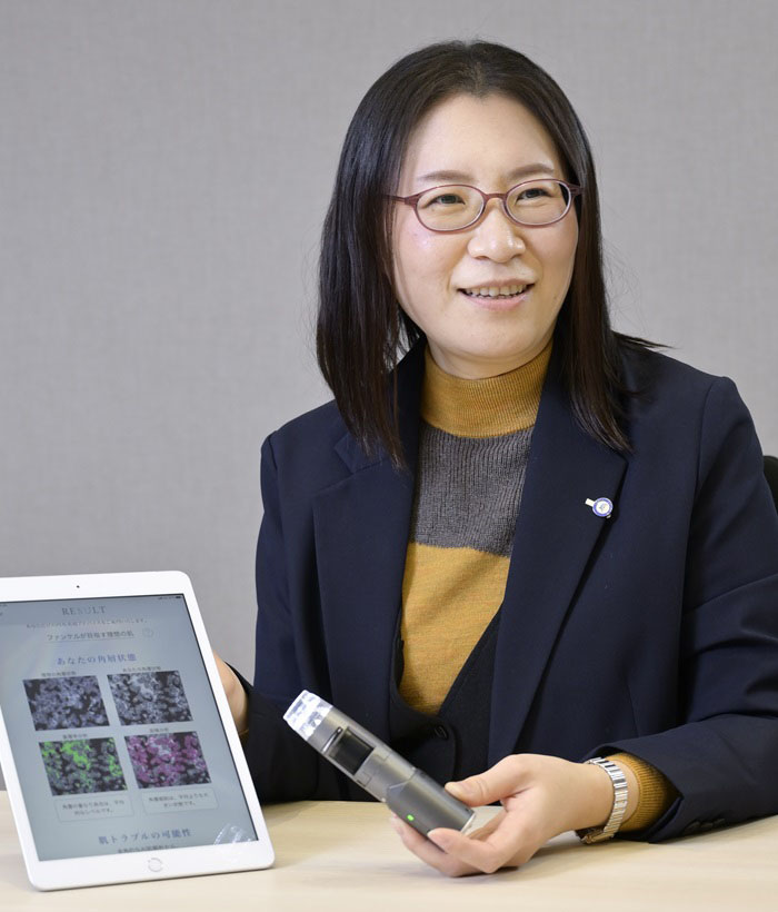 店舗営業本部 店舗販売企画部 販売企画グループ係長 馬 玉シュ氏