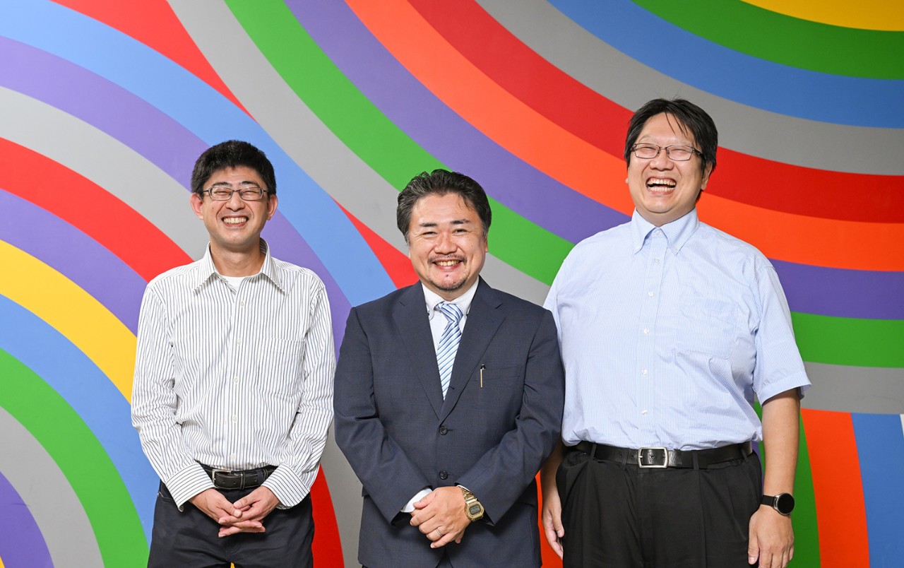 左から秋元 典史氏、小林 賢治氏、髙橋 慶貴氏