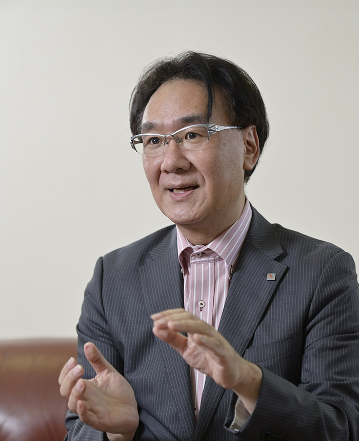 企画開発本部 企画部 知財グループリーダー 末永 綱一氏