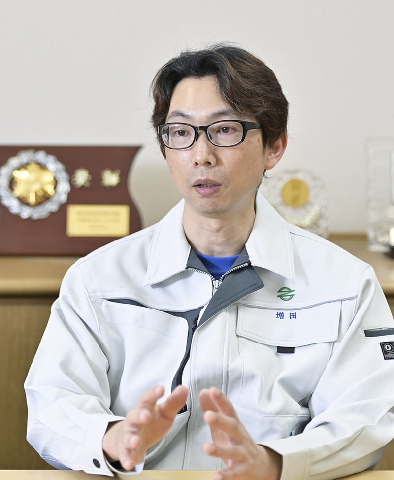 製造本部 三次工場 生産課 リーダー 増田 諭氏
