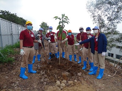 TIPA従業員が植樹活動に参加　TIPA employees participated tree planting