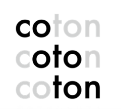 cotonのロゴ