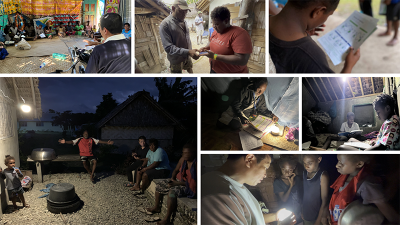 DEPにおけるバヌアツ共和国でのサービスの利用風景