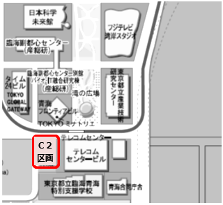 実施場所の図