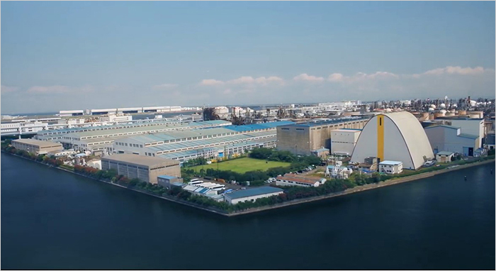 浜川崎工場　写真