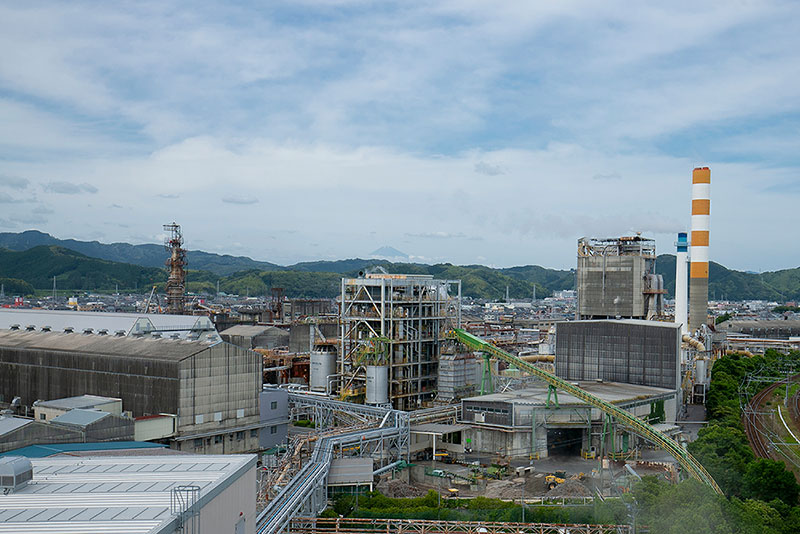 新東海製紙島田工場 外観写真