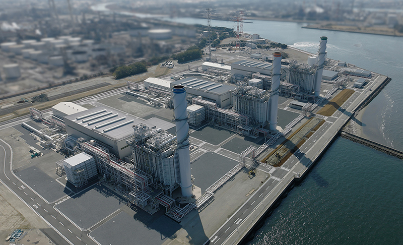 五井火力発電所1～3号機外観写真