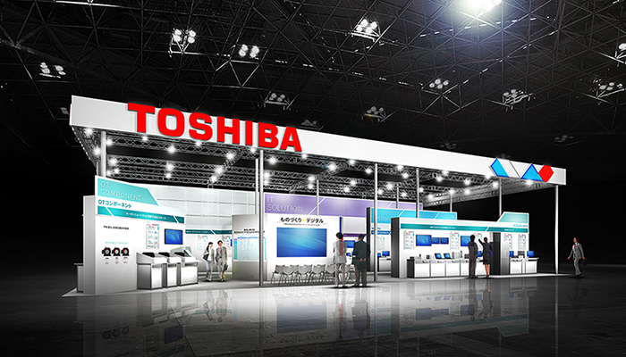 東芝グループブースのイメージ図