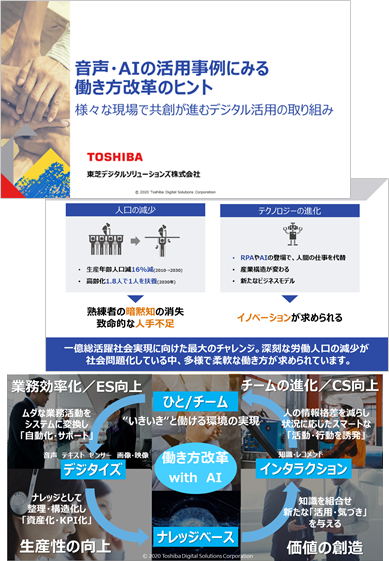 音声・AIの活用事例にみる働き方改革のヒント 様々な現場で共創が進むデジタル活用の取り組み