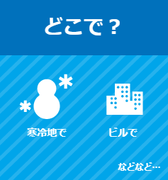 どこで？