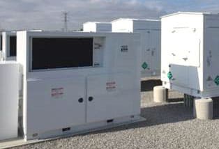 米国Willey Battery Utility, LLC様　電力需給調整事業向け大型蓄電池システムの写真
