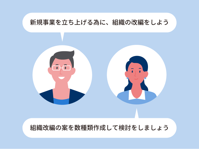 最適な人員配置を検討したい