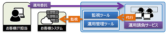 大規模運用時のイメージ図