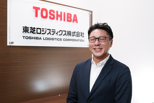 [イメージ] 東芝ロジスティクス株式会社 プラットフォーム事業部 開発営業担当 グループ長　石川 祐太氏