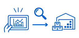 倉庫内作業の「見える化」により 正常・異常が一目で分かる