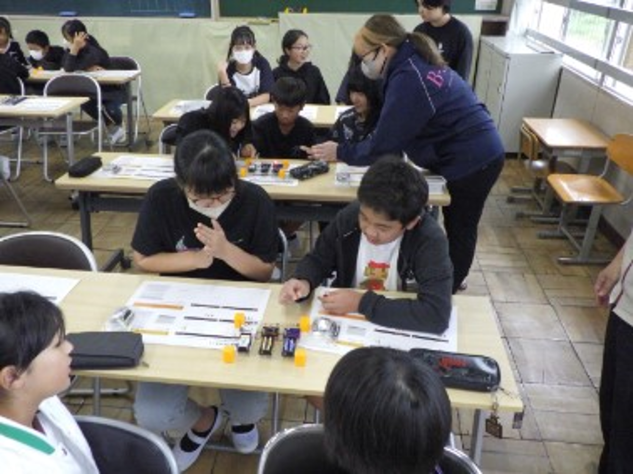 実験キットを使った学習