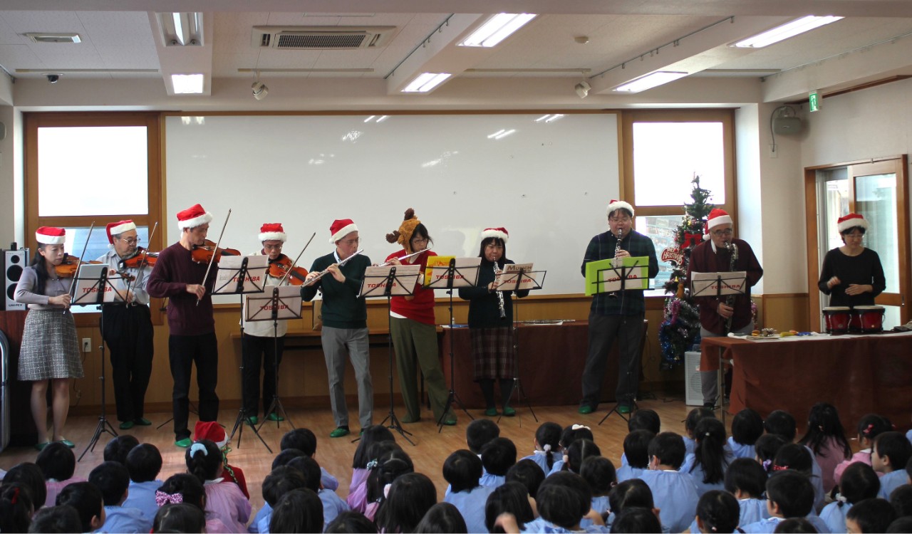 クリスマス演奏会の開催