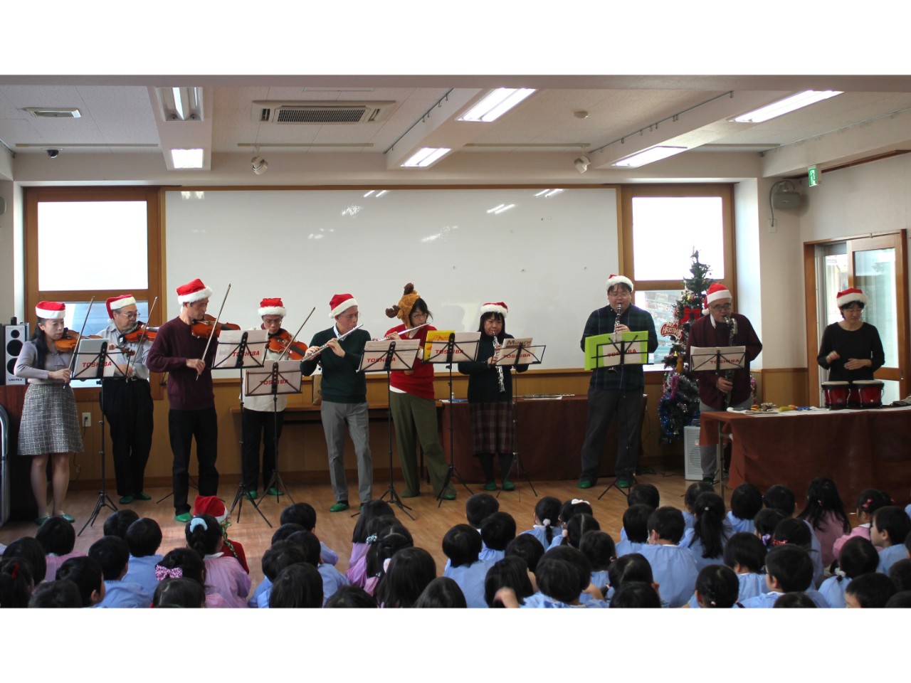 クリスマス演奏会の開催