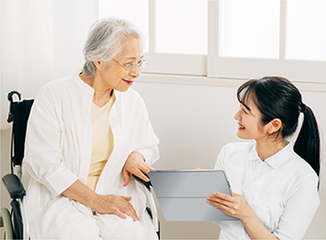 要介護認定訪問調査システム 「ALWAYS® V」のイメージ
