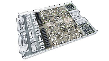 オフィス鳥瞰図