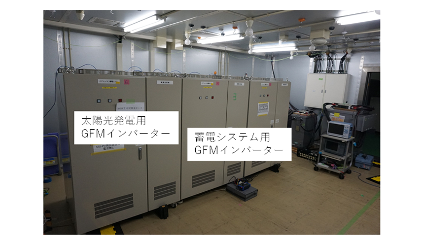 図2： 実機検証したGFMインバーター