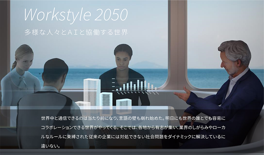 Work style 2050