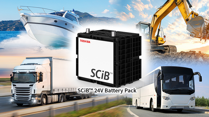 Toshiba’s new SCiB™ 24V battery pack (P25H20-3)