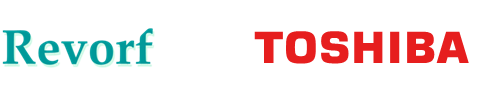 Revorf TOSHIBA logo mark