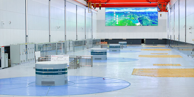 Inside the plant