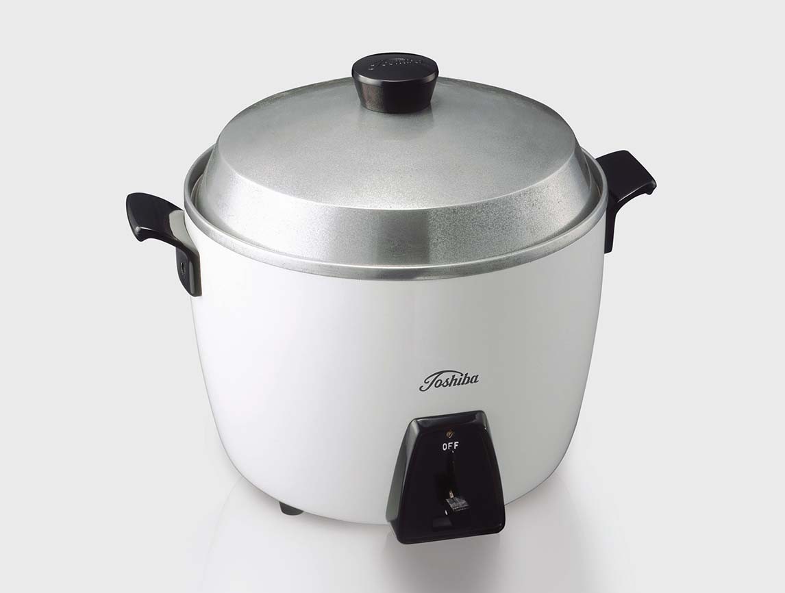 Japan's first electric rice cookers
