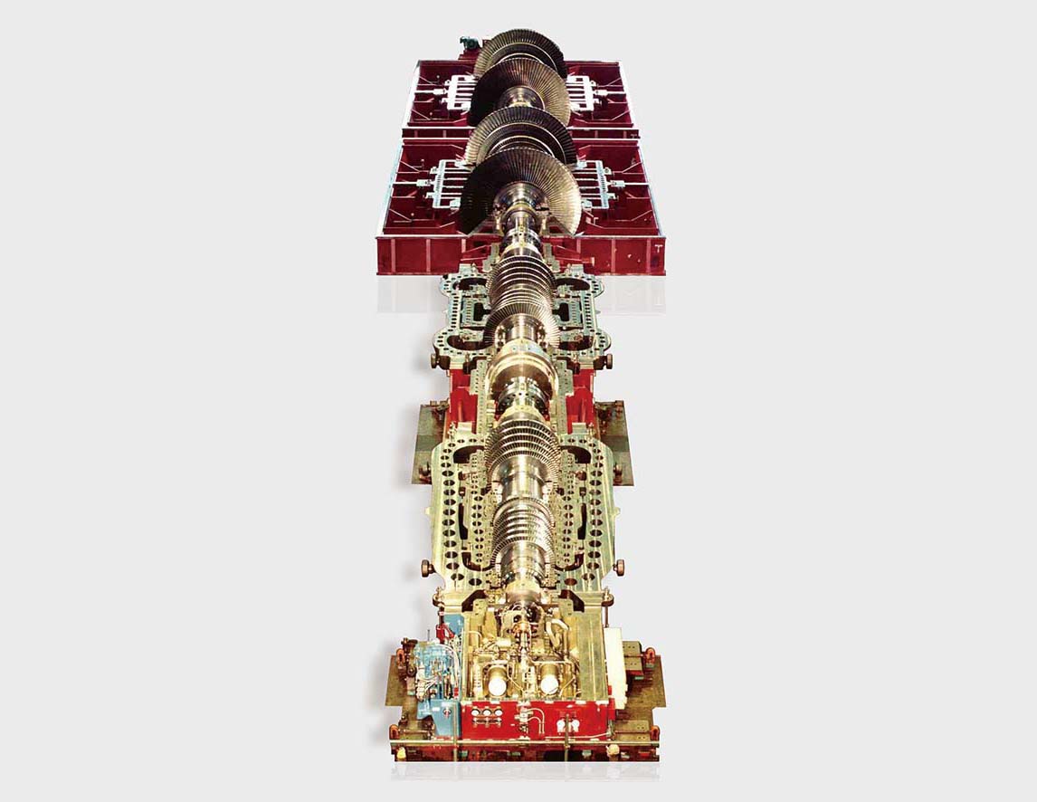 World's first large-capacity ultra-supercritical-pressure steam turbine