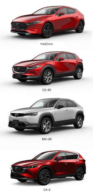 MAZDA3/CX-30/MX-30/CX-5