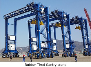 Rubber Tired Gantry crane