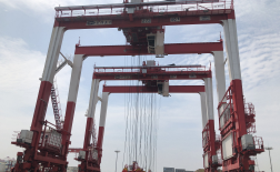 Yaskawa Automation & Drives Corp. Gantry crane (RTGC)