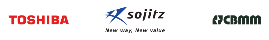 Toshiba Corporation, Sojitz Corporation, CBMM