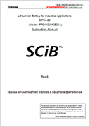 [Instruction manual] SCiB™ Industrial Pack
