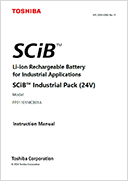 [Instruction manual] SCiB™ Industrial Pack