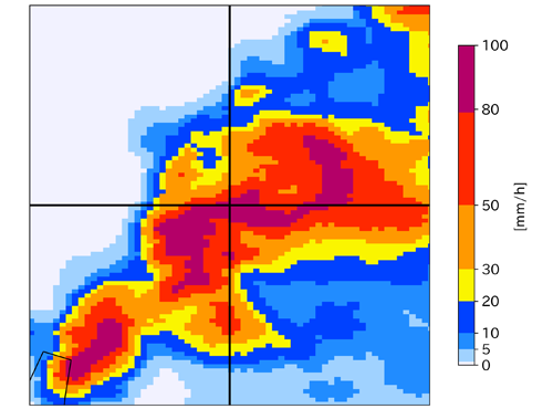 Rain Direction Real-Time Rainfall Monitoring Service | Weather Data Service | Toshiba
