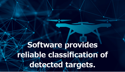 Software provides reliable classification of detected targets.