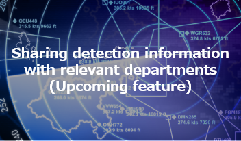 Sharing detection information  with relevant departments (Upcoming feature)