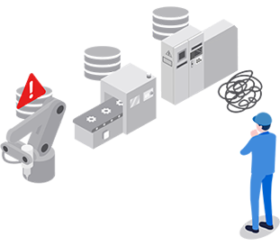 Data Utilization Challenges 1 – Before (Diagram)