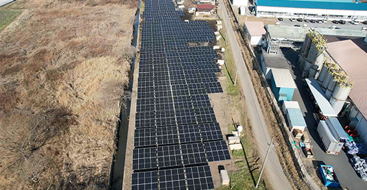 Power Plant in Koga, Ibaraki Prefecture, owned by nihon BSL